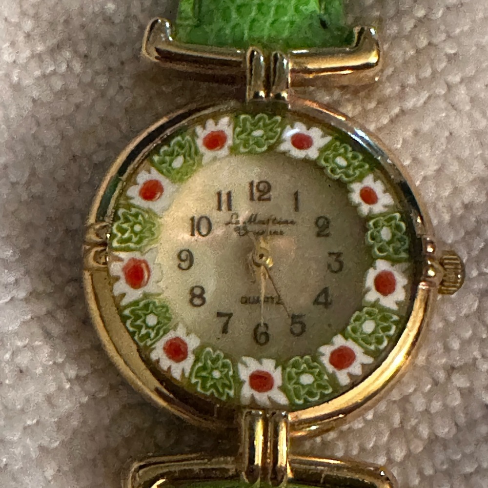 Antica Murrina Veneziana La Murrina
Veneziane Quartz Murano Glass Dial
Watch.